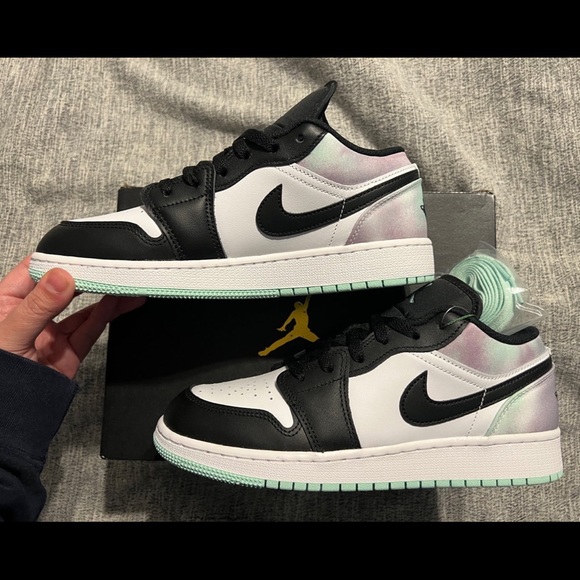 Nike Shoes Nike Air Jordan Low Easter Pastel Tiedye Gs Poshmark